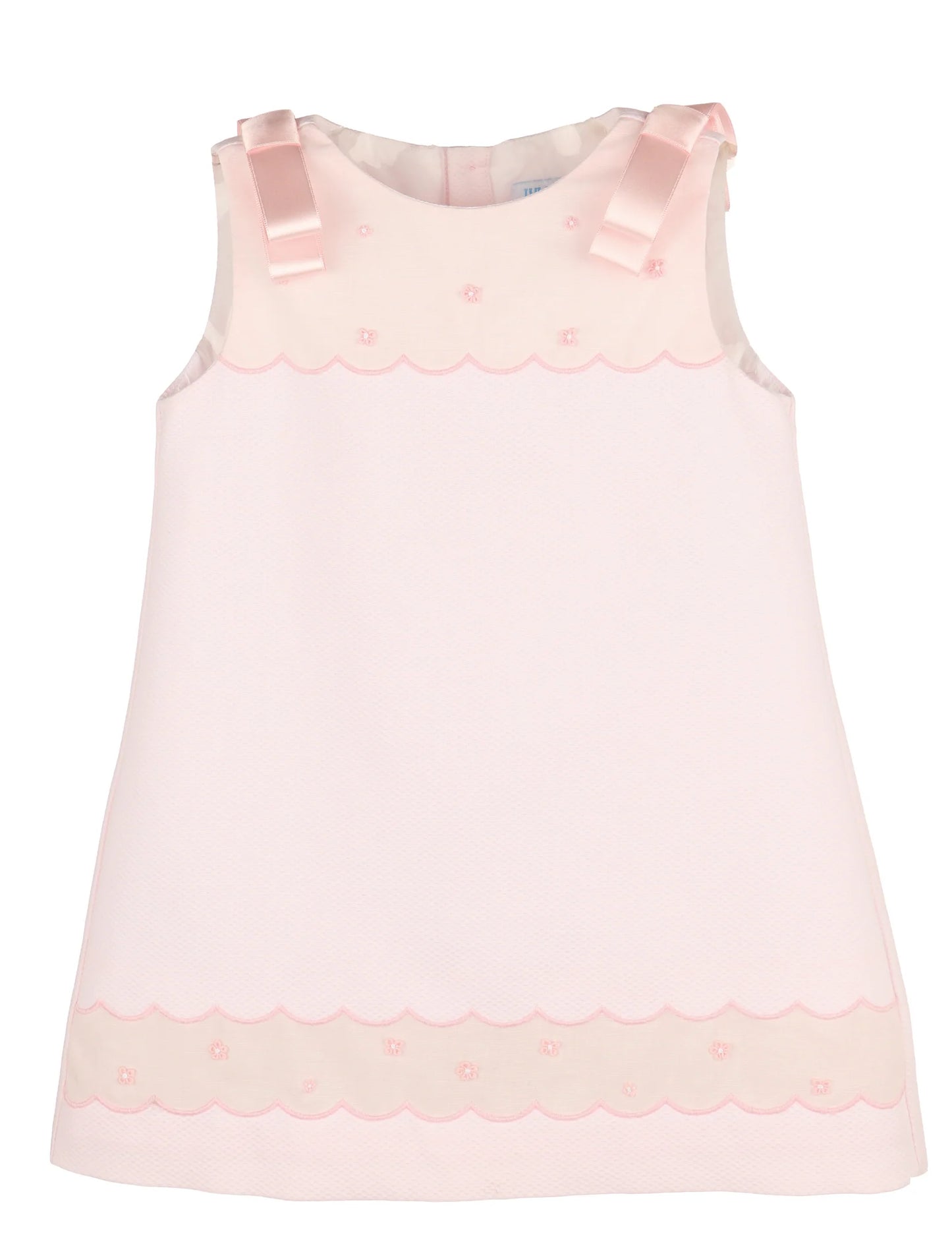 Luli & Me | Pink Pique Shift Dress