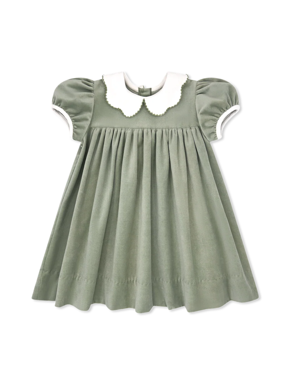 Lullaby Set | Special Moments Dress - Leyland Green Velvet
