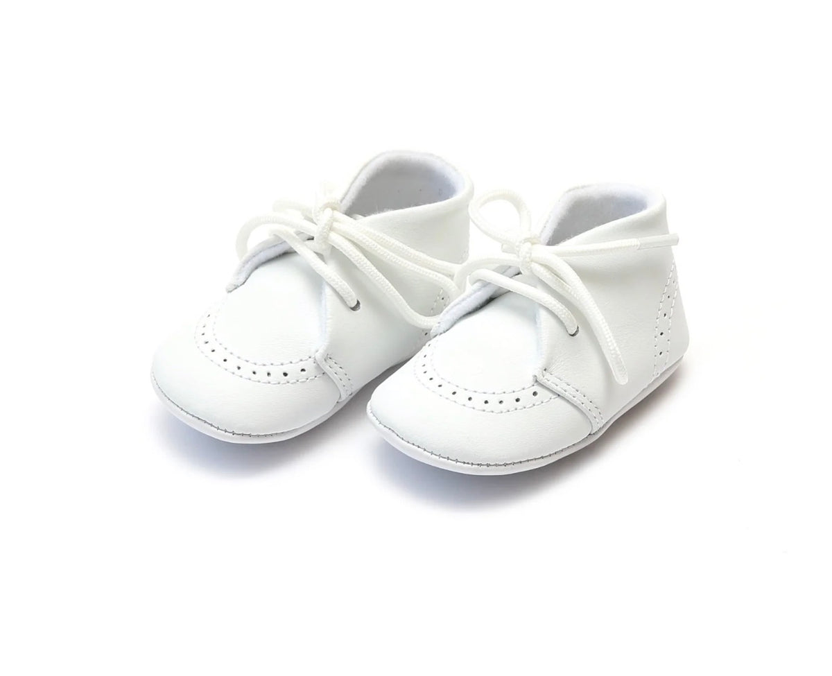 L'Amour | Benny Lace Up Baby Bootie White