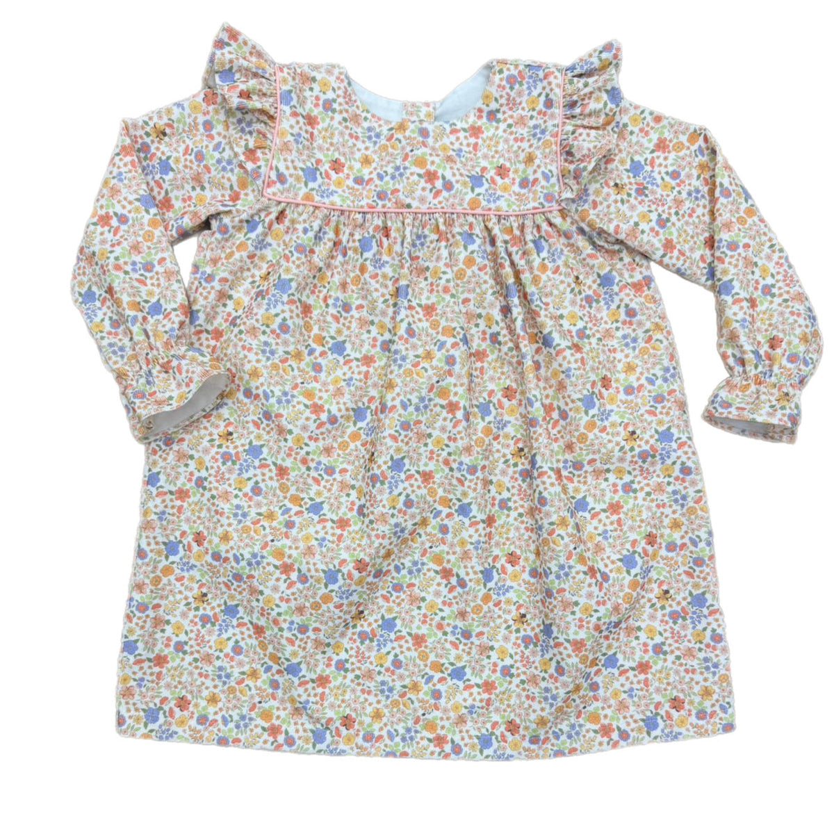 Love George | Corduroy Fall Floral Dress
