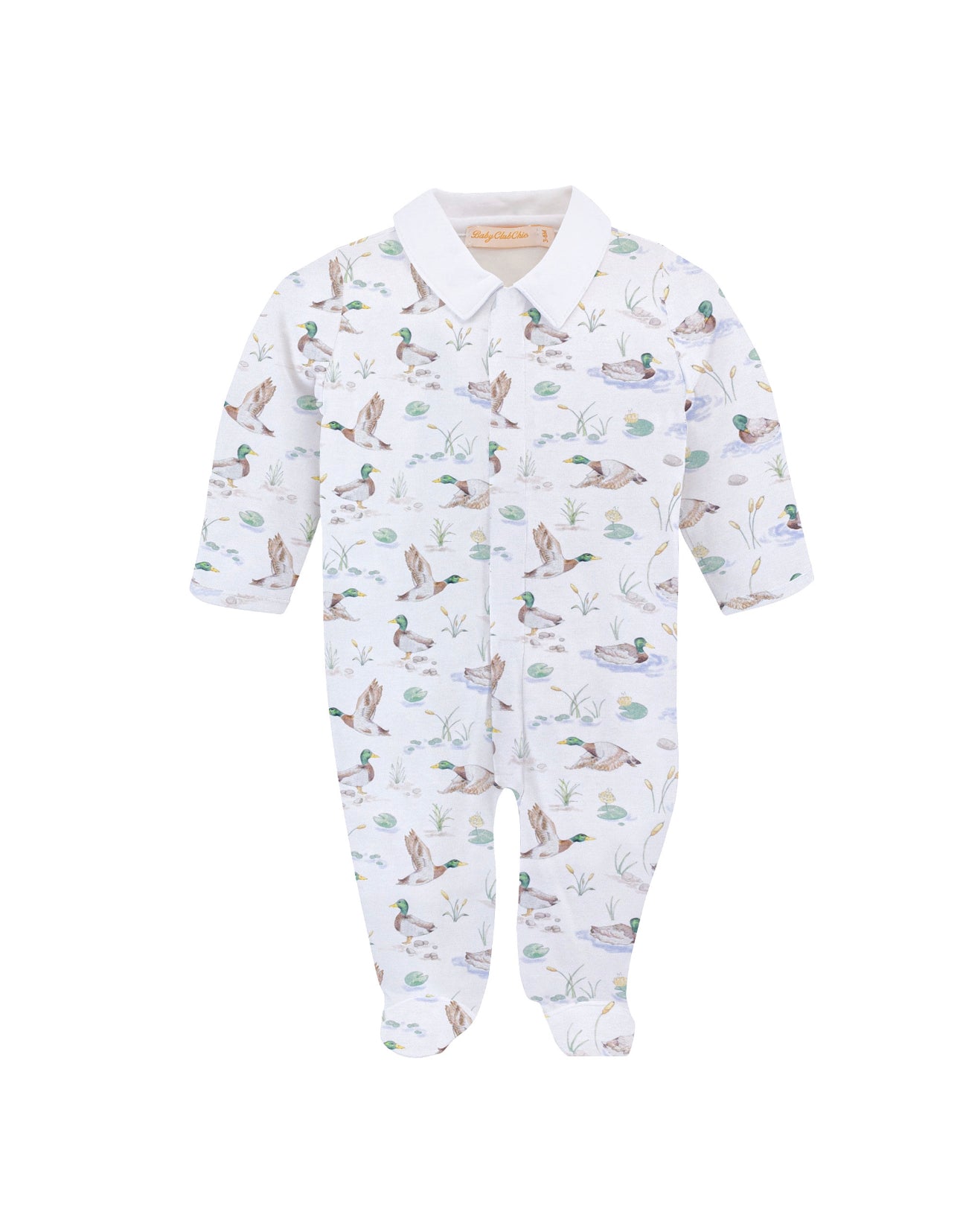 Baby Club Chic | Mallard Ducks Footie