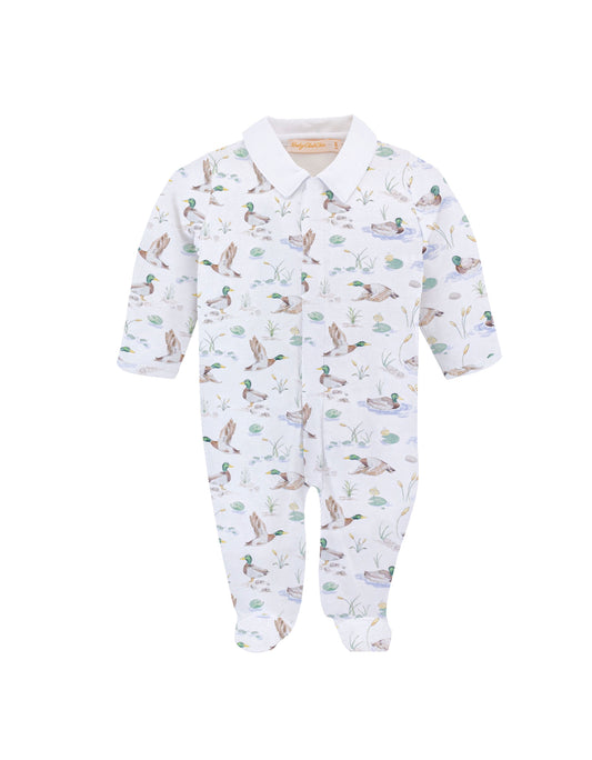 Baby Club Chic | Mallard Ducks Footie