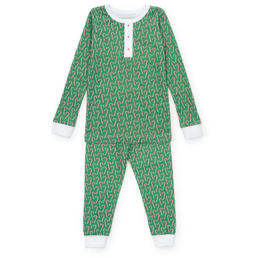 Lila & Hayes | Jack Boys' Pajama Pant Set - Candy Cane Lane