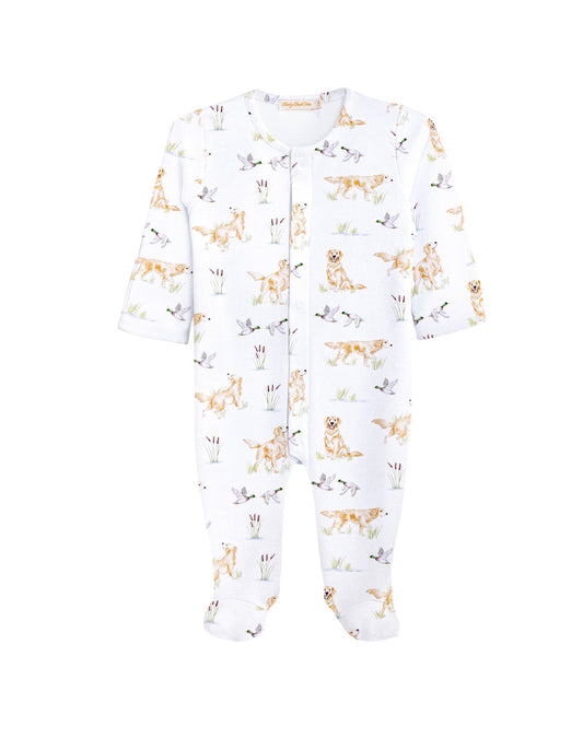 Baby Club Chic | Goldens & Mallards Footie