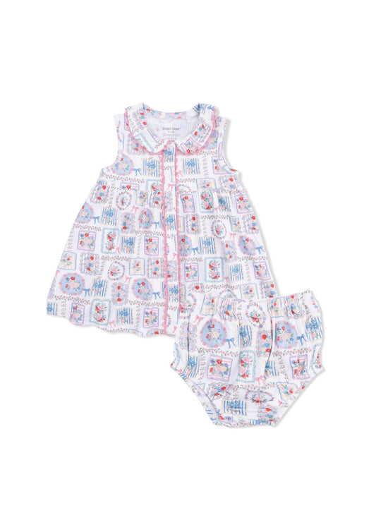 Angel Dear | Julep's Floral Patchwork Jill Dress