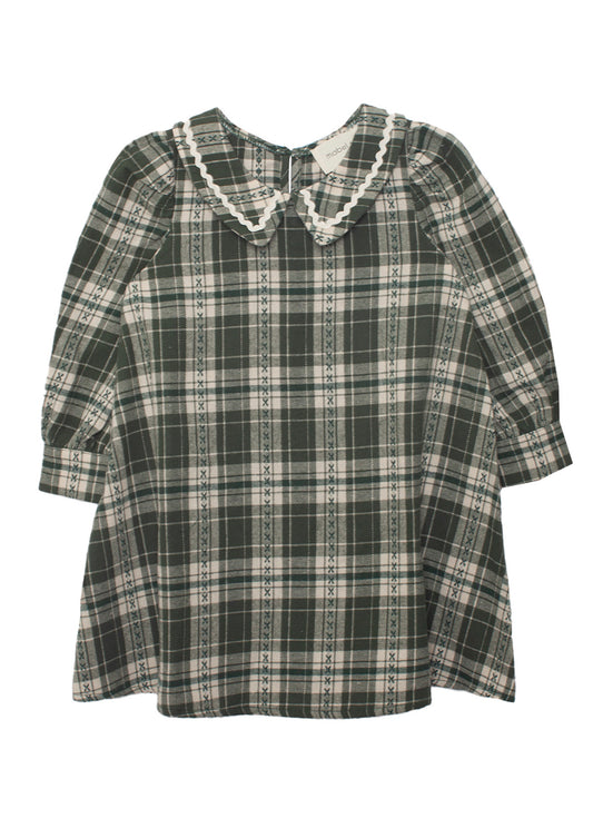 Mabel & Honey | Plaid & Pine Dress