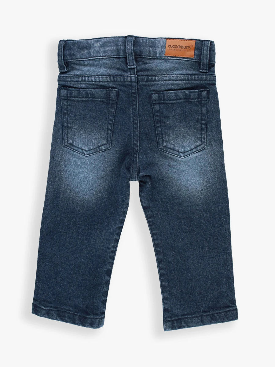 RuggedButts - Medium Wash Straight Jeans