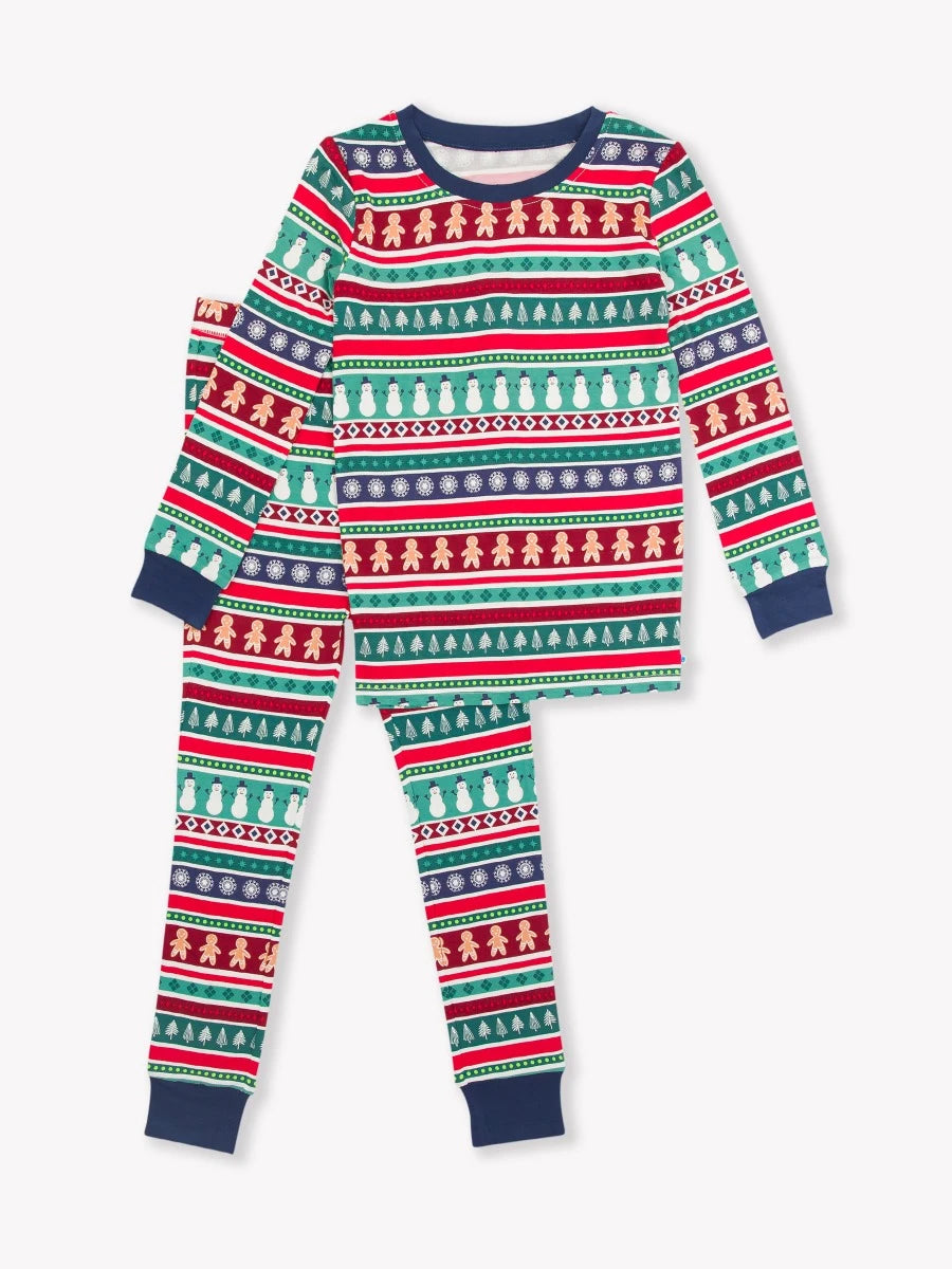 RuggedButts - Fair Isle Friends Pajama Set