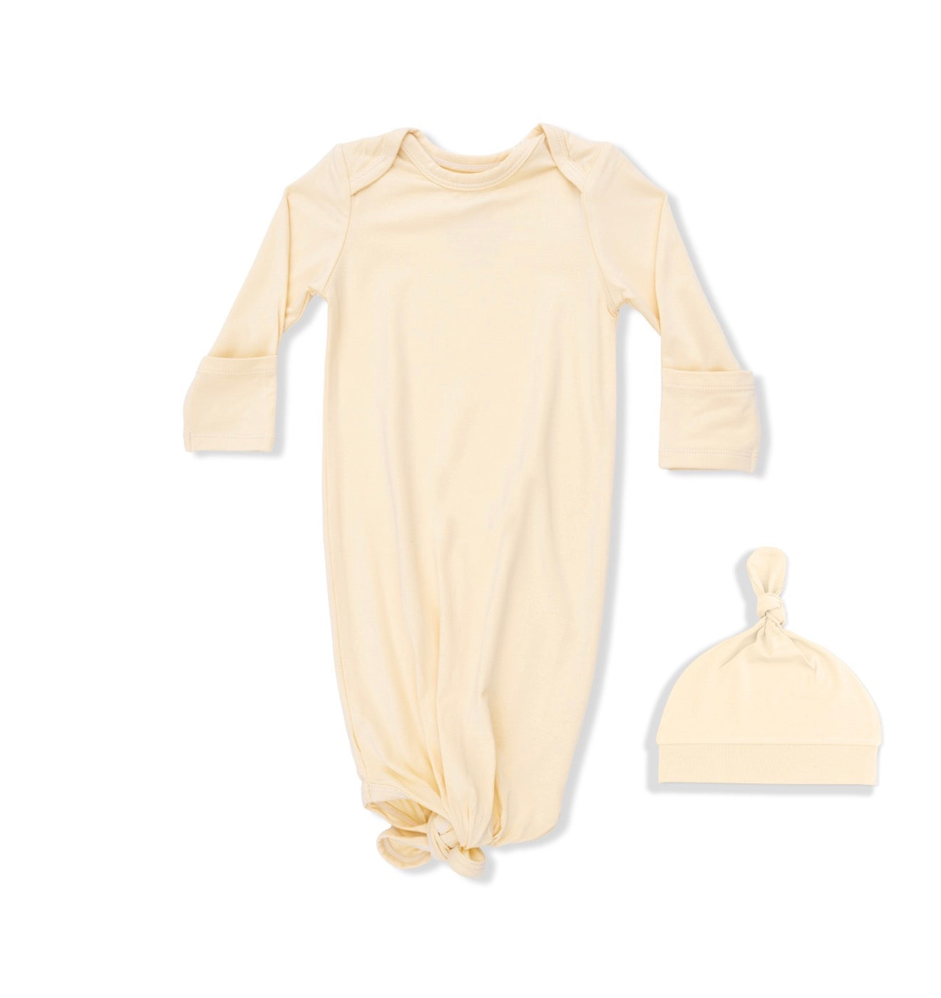 Angel Dear | Solid Italian Straw Knotted Gown & Hat