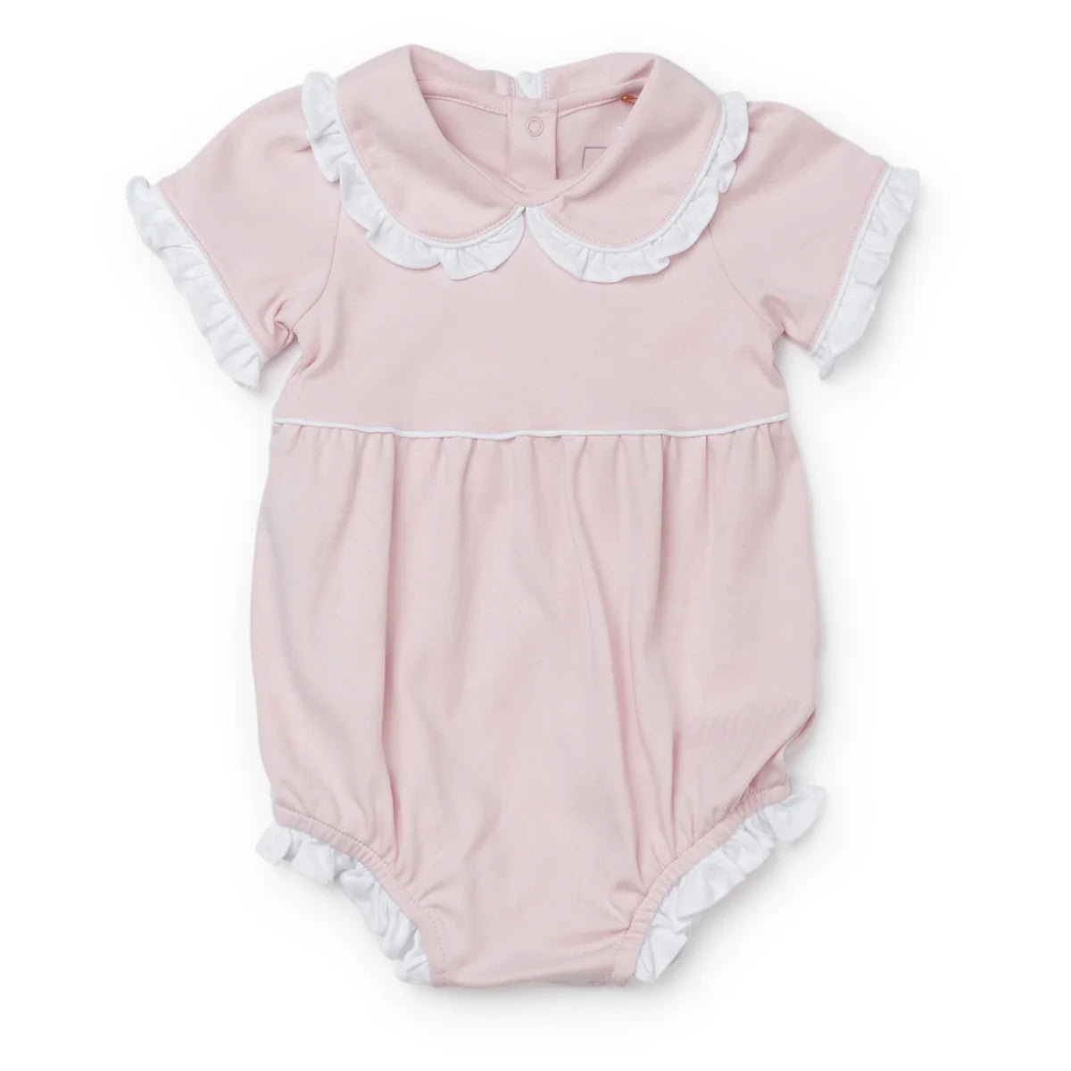 Lila & Hayes | Coucil Girls' Pima Cotton Bubble - Light Pink
