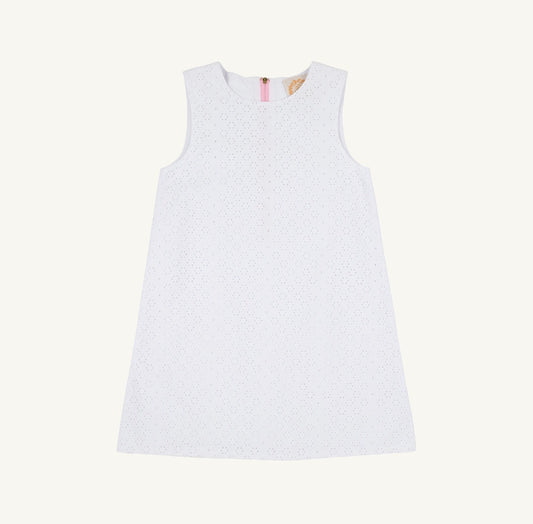 TBBC | Betts Bow Dress - Worth Avenue White