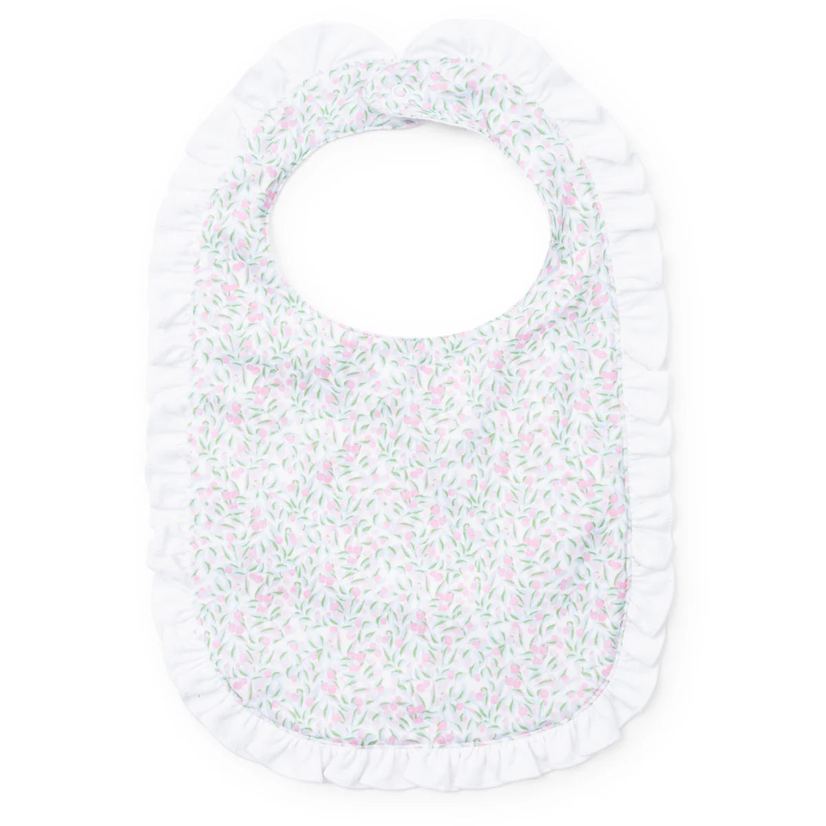 Lila & Hayes | Ruffles Girls' Bib - Garden Soiree