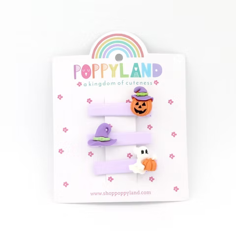 Poppyland | Spooky Pins Hair Clips