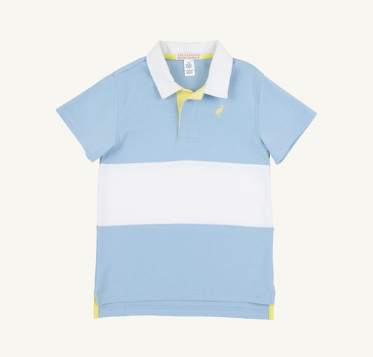 TBBC | Rollins Rugby Shirt - Beale Street Blue