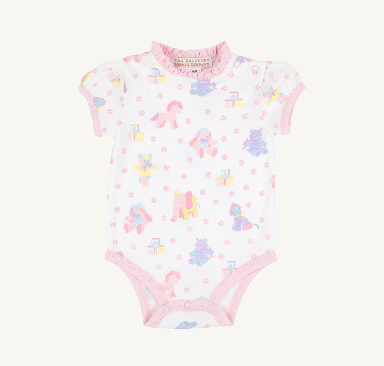 TBBC | Wendy Onesie - Cuddle Up Cutie/Palm Beach Pink