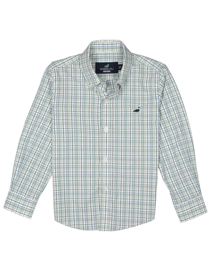 Properly Tied | Sage Stream Sportshirt