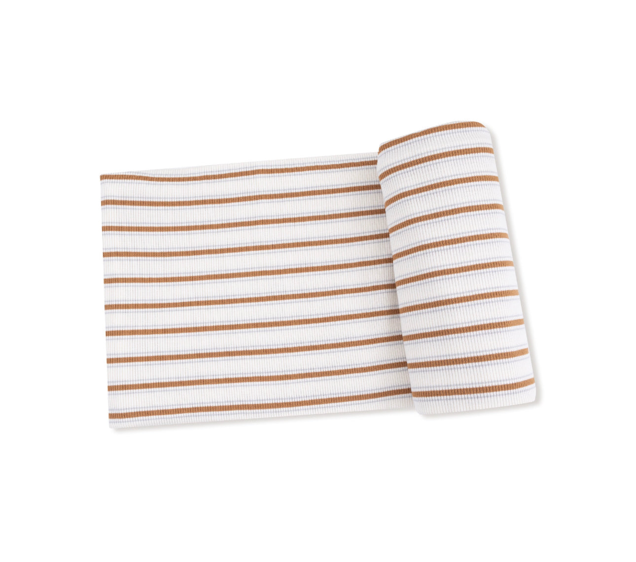 Angel Dear | Brown Vintage Stripe Swaddle Blanket
