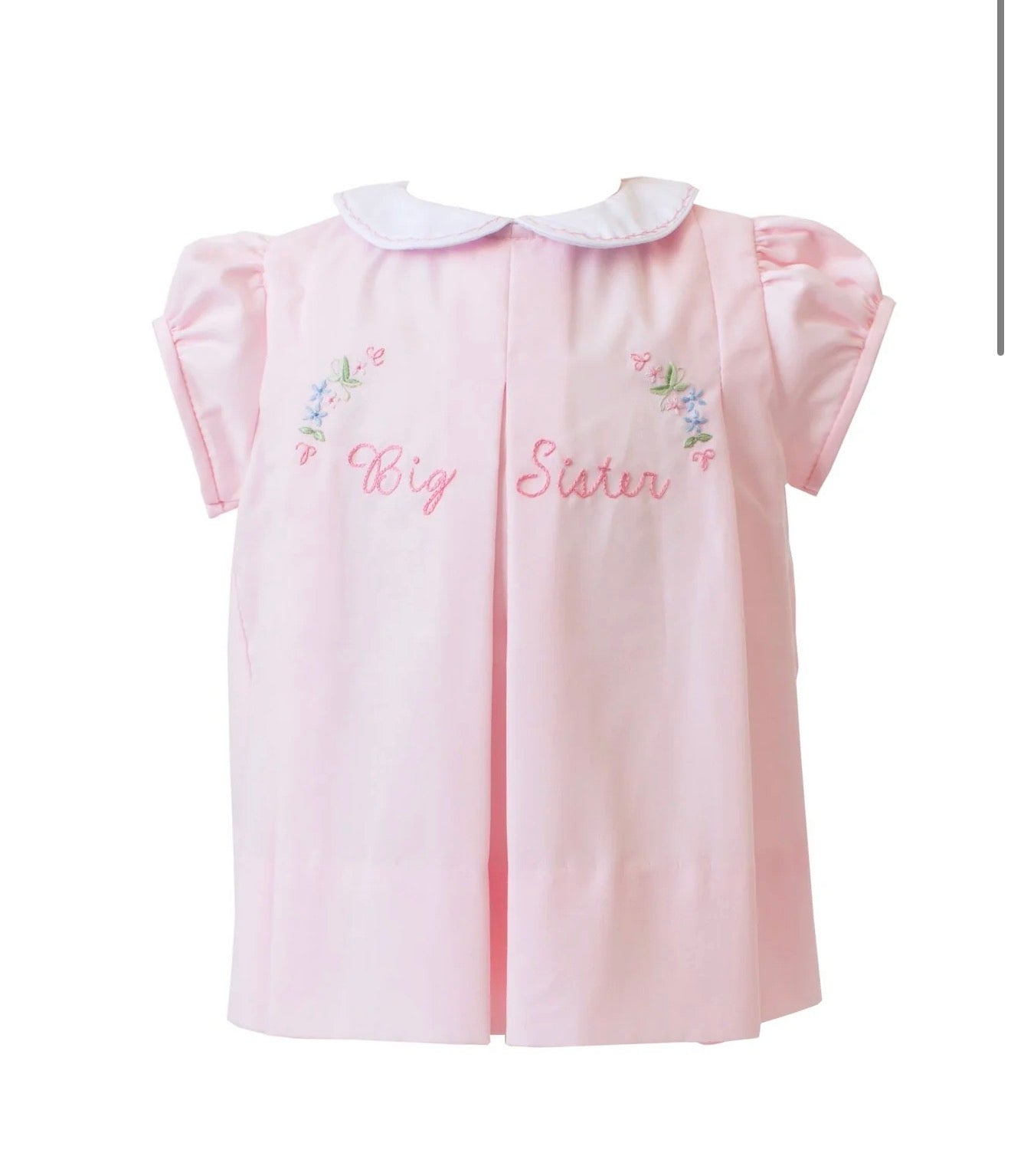 Proper Peony | Big Sister Pink Dress