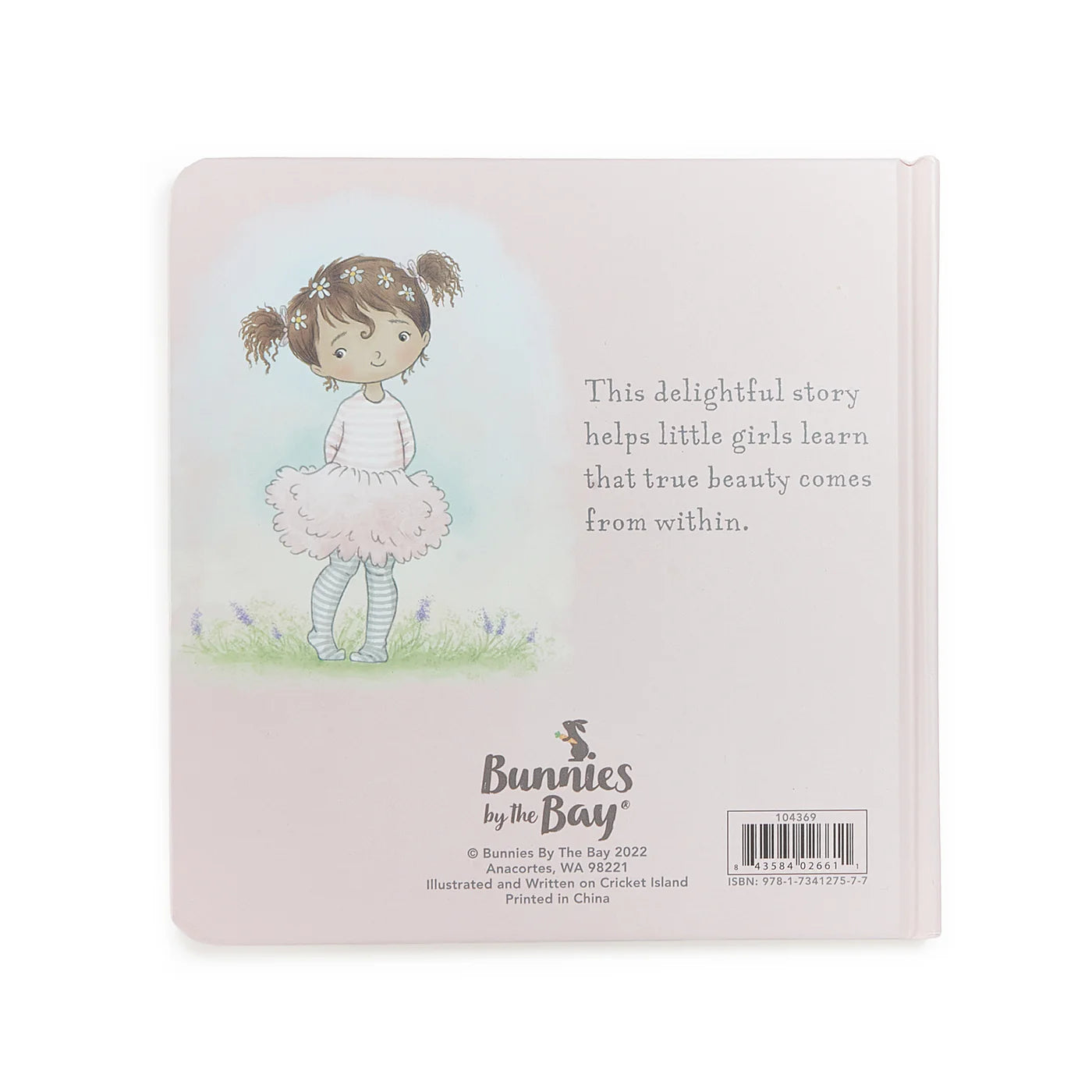 A Pretty Girl Board Book - Brown Hair