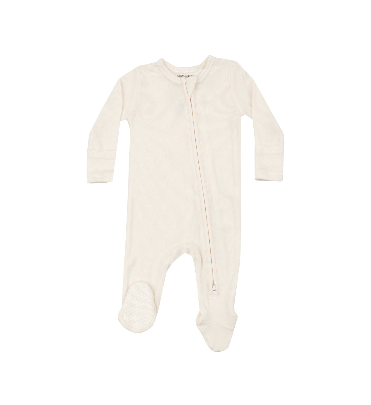 Angel Dear | Sugar Swizzle Zipper Footie