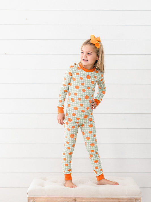 Poppy Kids | Cozy Pumpkin PJ Set