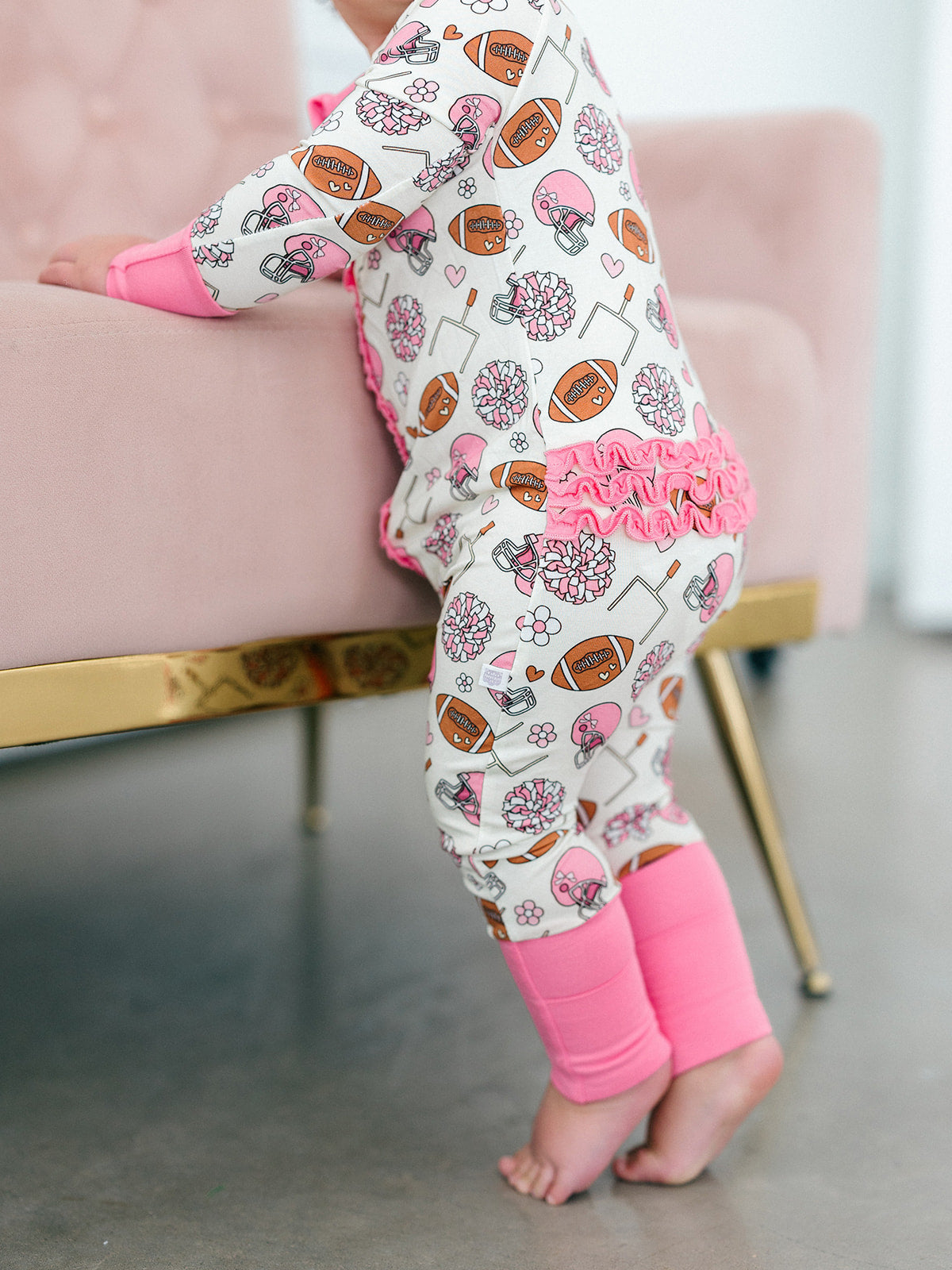 Poppy Kids | Cheer Squad Ruffle Romper