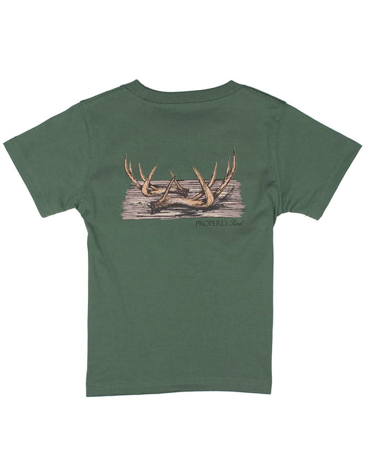 Properly Tied | Shed Fern Green Tee