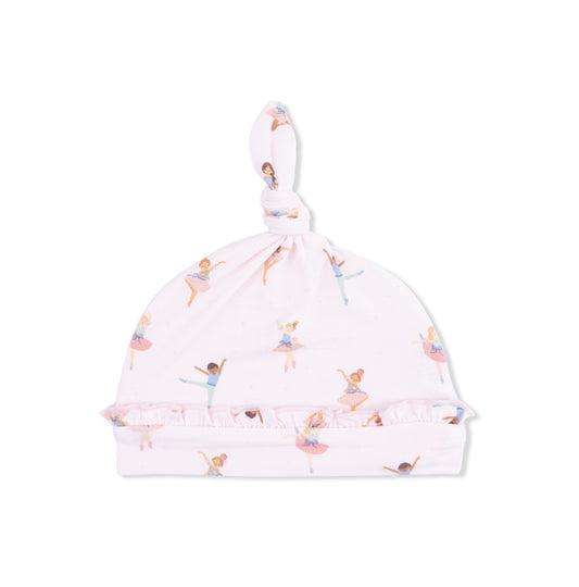 Angel Dear | Petite Ballet Ruffle Knotted Hat