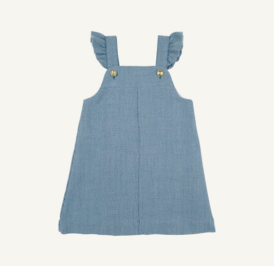 TBBC | Julia Jumper Tweed - Barnsley Blue/Palmetto Pearl