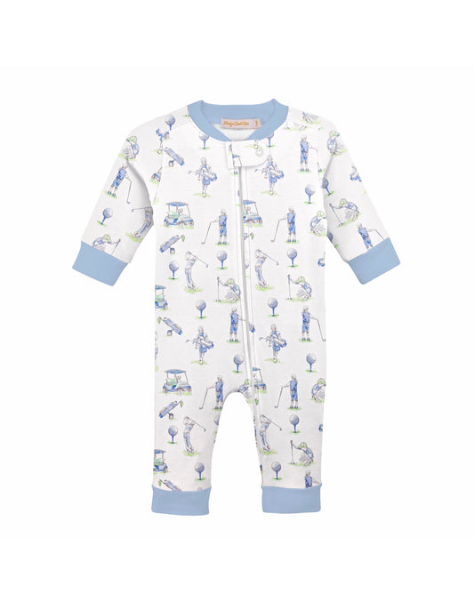 Baby Club Chic | Golf Field Zipped Coverall