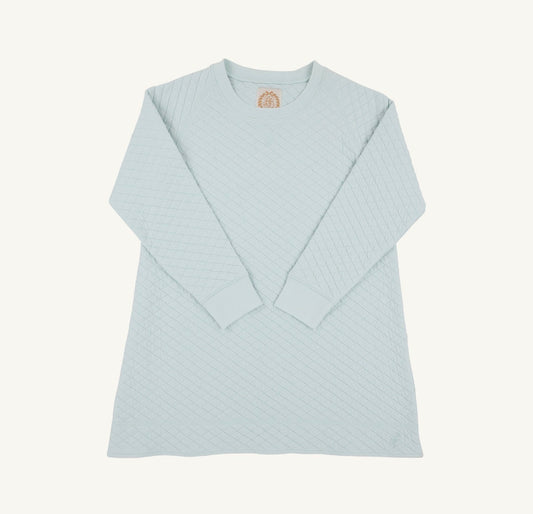 TBBC | Cassidy Comfy Crewneck Dress Quilted - Old Greenwich Green