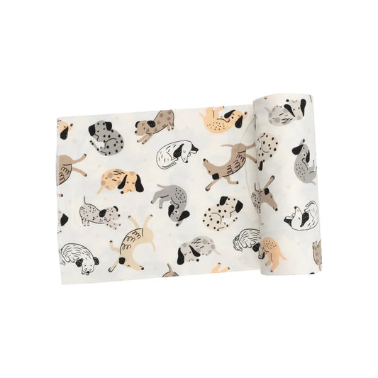 Angel Dear - Cozy Pups Swaddle Blanket