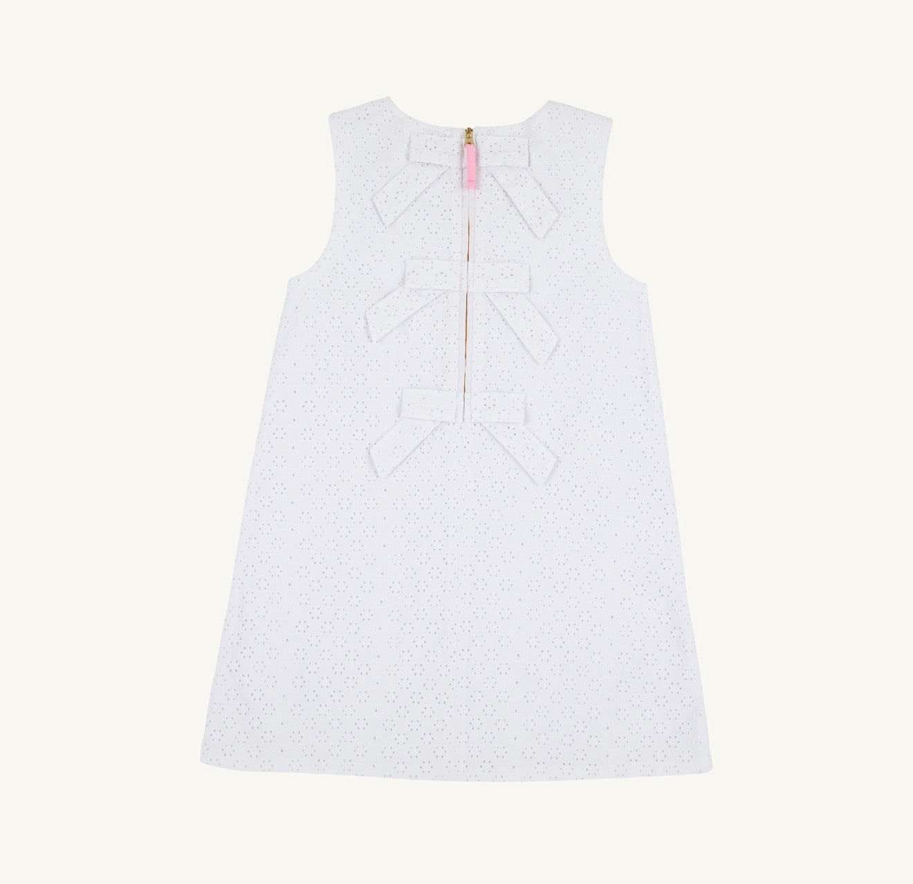 TBBC | Betts Bow Dress - Worth Avenue White
