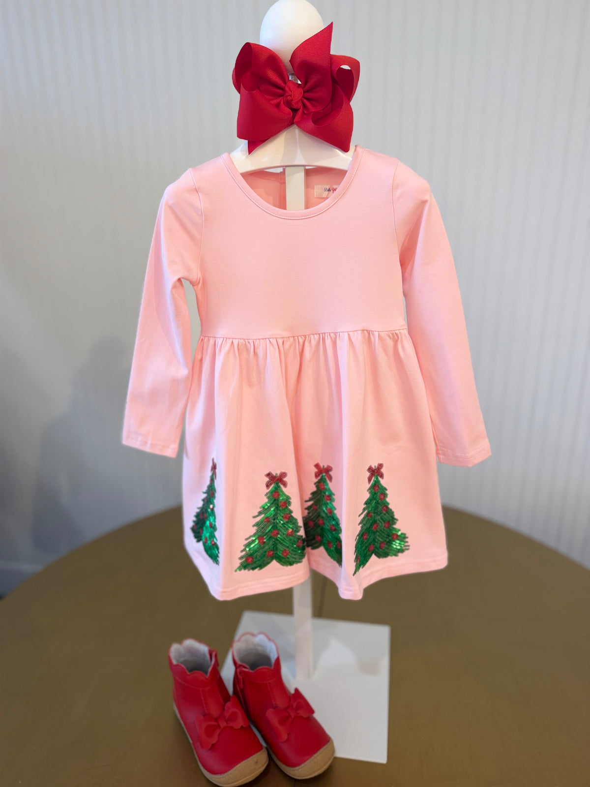 Lulu Bebe | Christmas Tree Sequin Dress