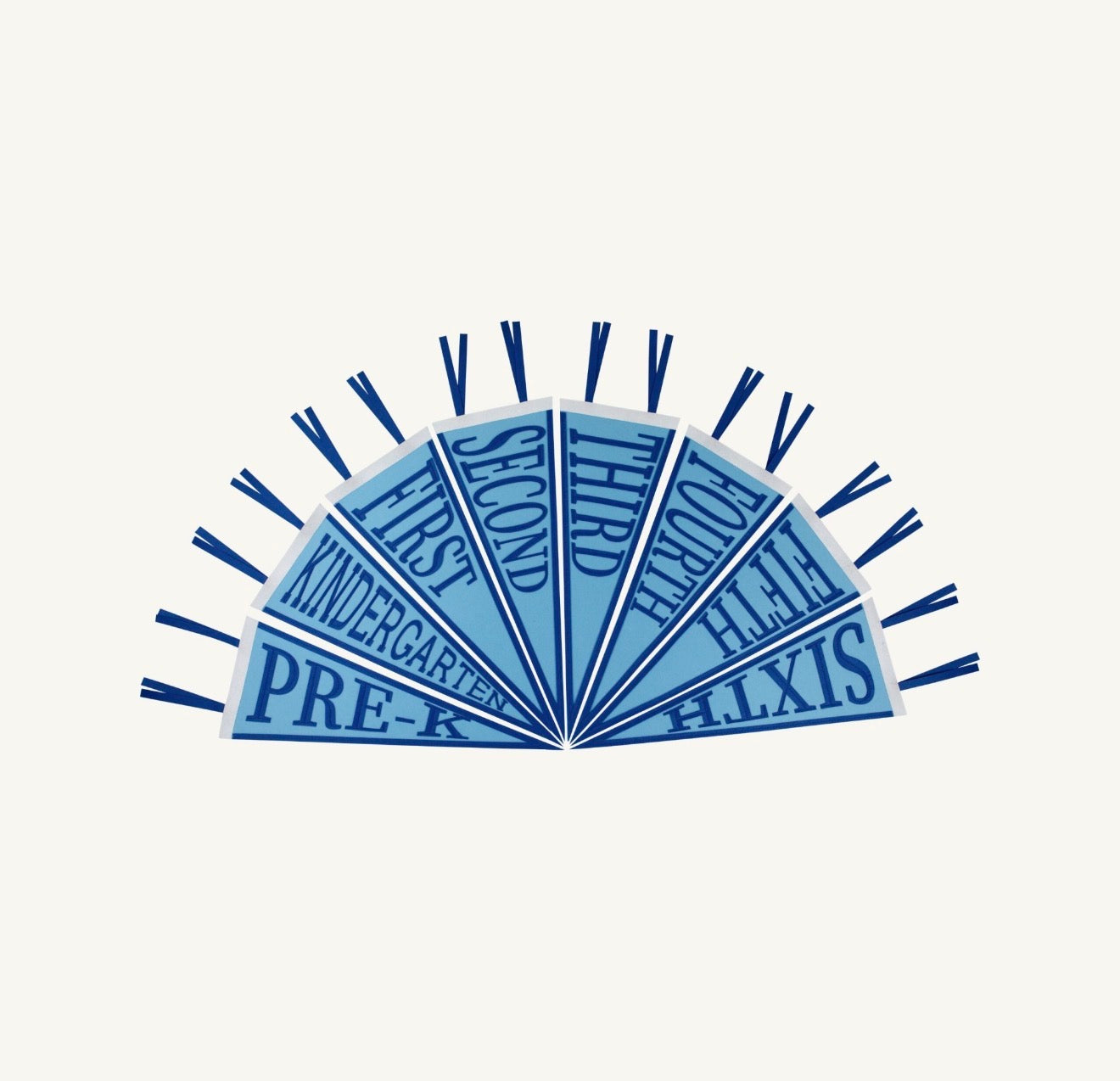 TBBC | Picture Perfect Pennants - Brookline Blue