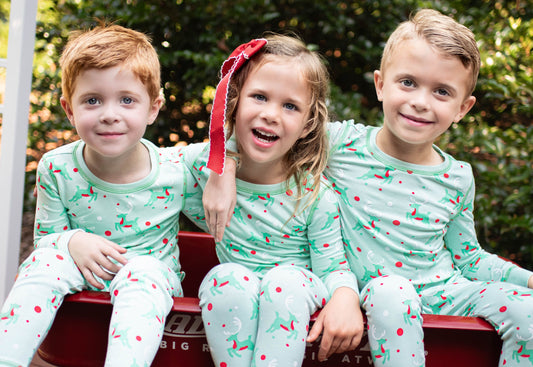 Heyward House - Reindeer 2pc Pajama Set