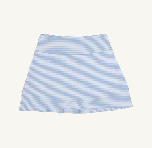 TBBC | Prepletic Cindy Skort - Beale Street Blue Seersucker