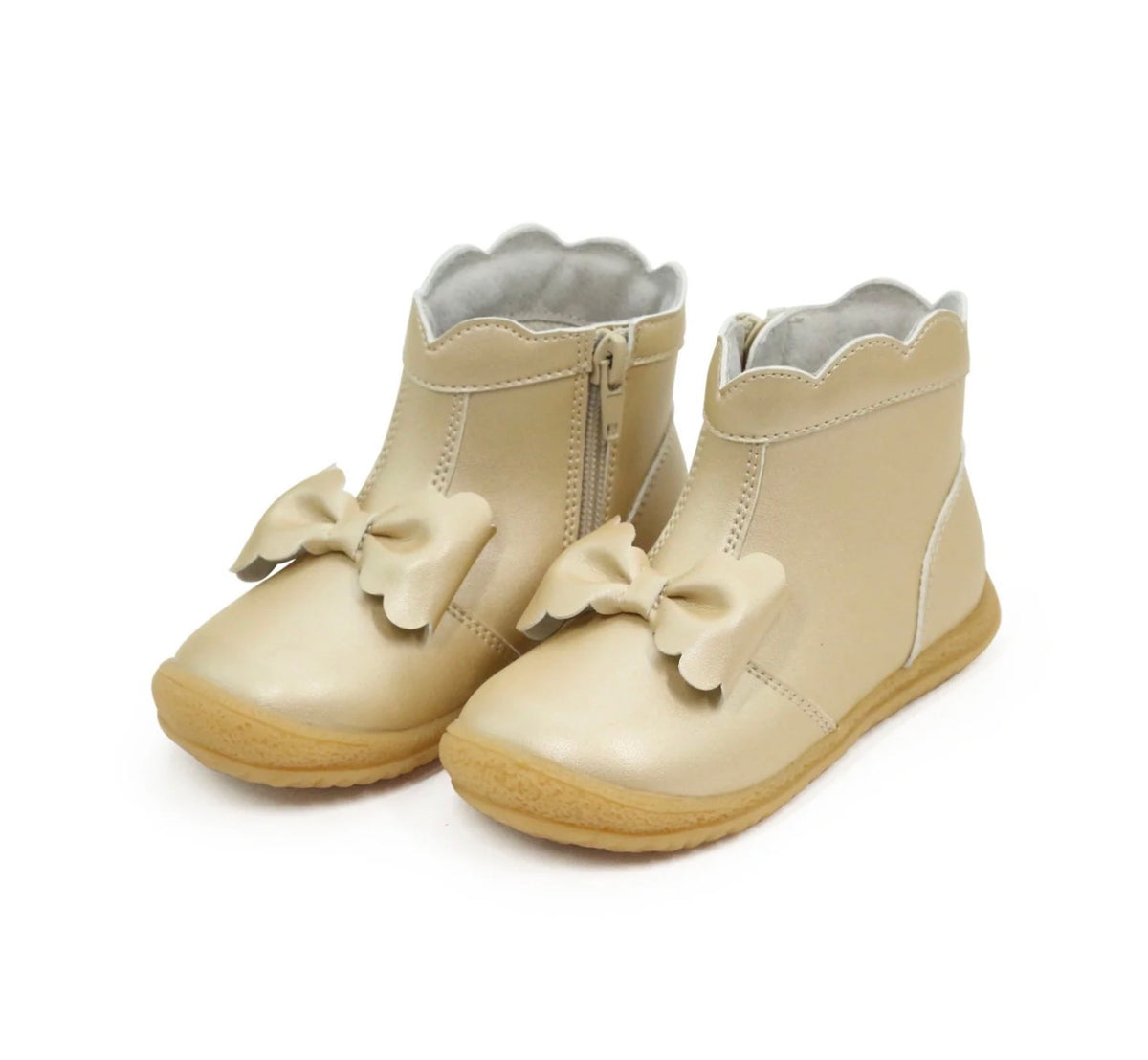 L'Amour | Harper Scalloped Bow Boot