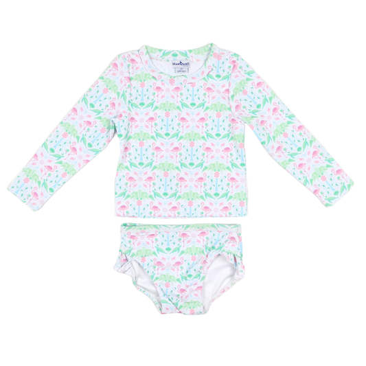 Blue Quail | Del Mar Girls' Swimsuit