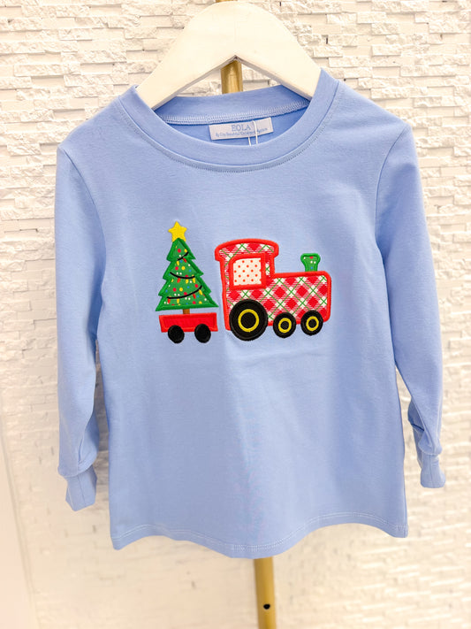 City Beautiful | Christmas Train LS Shirt
