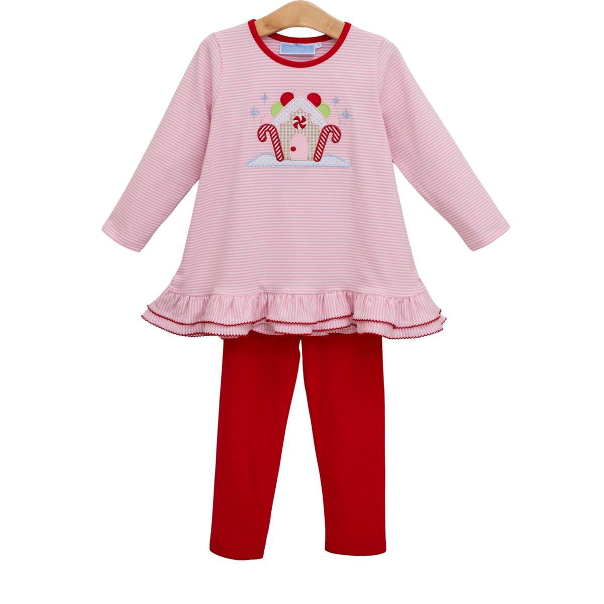 Trotter Street | Gingerbread House Pant Set