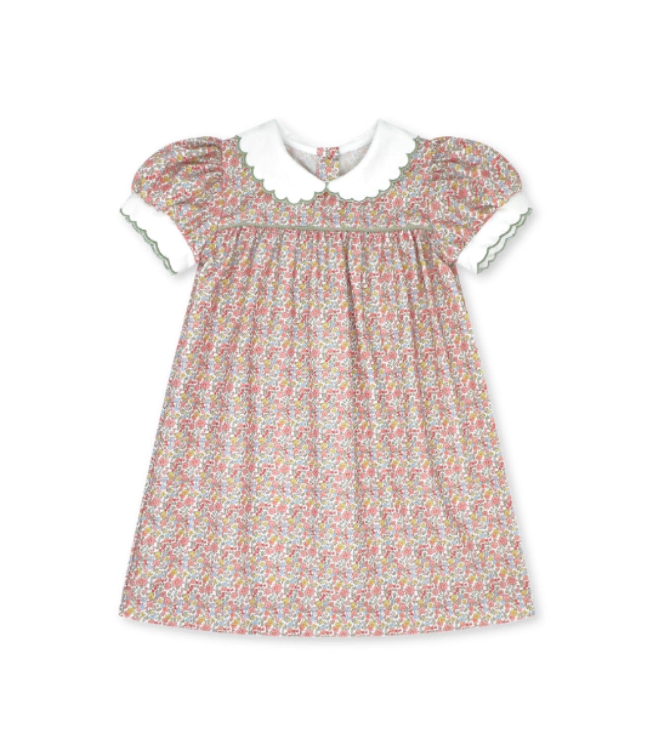 Lullaby Set | Memory Making Scalloped Dress - Autumn Garden