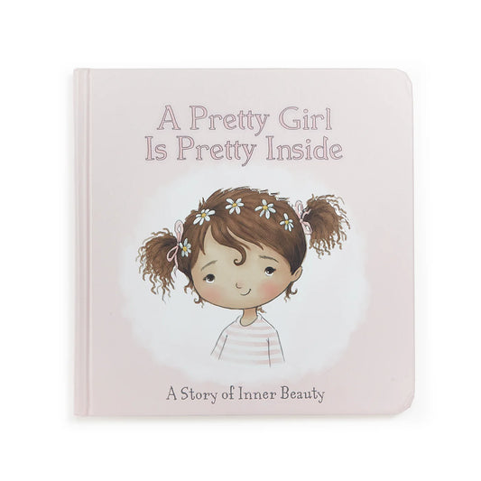 A Pretty Girl Board Book - Brown Hair