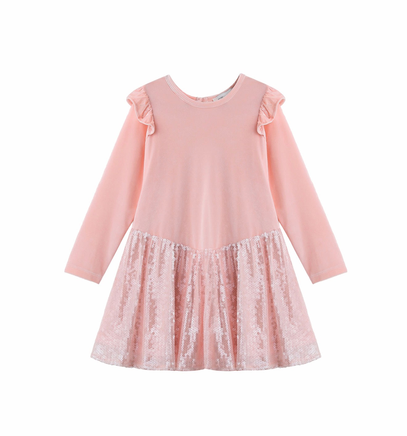 Isobella & Chloe | Blushing Velvet Dress