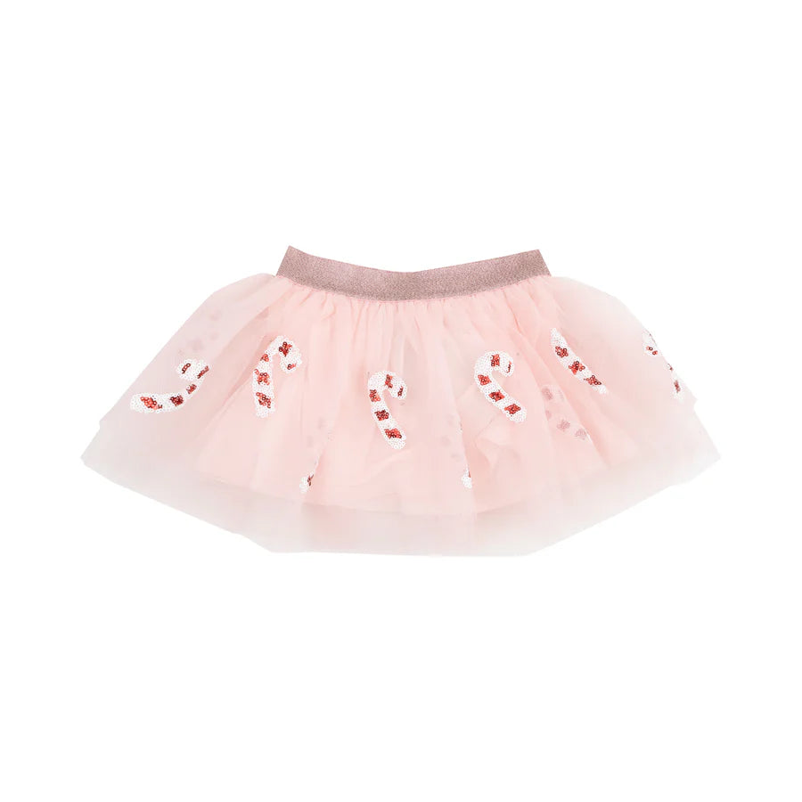 Angel Dear - Christmas Candy Canes Tutu Skirt