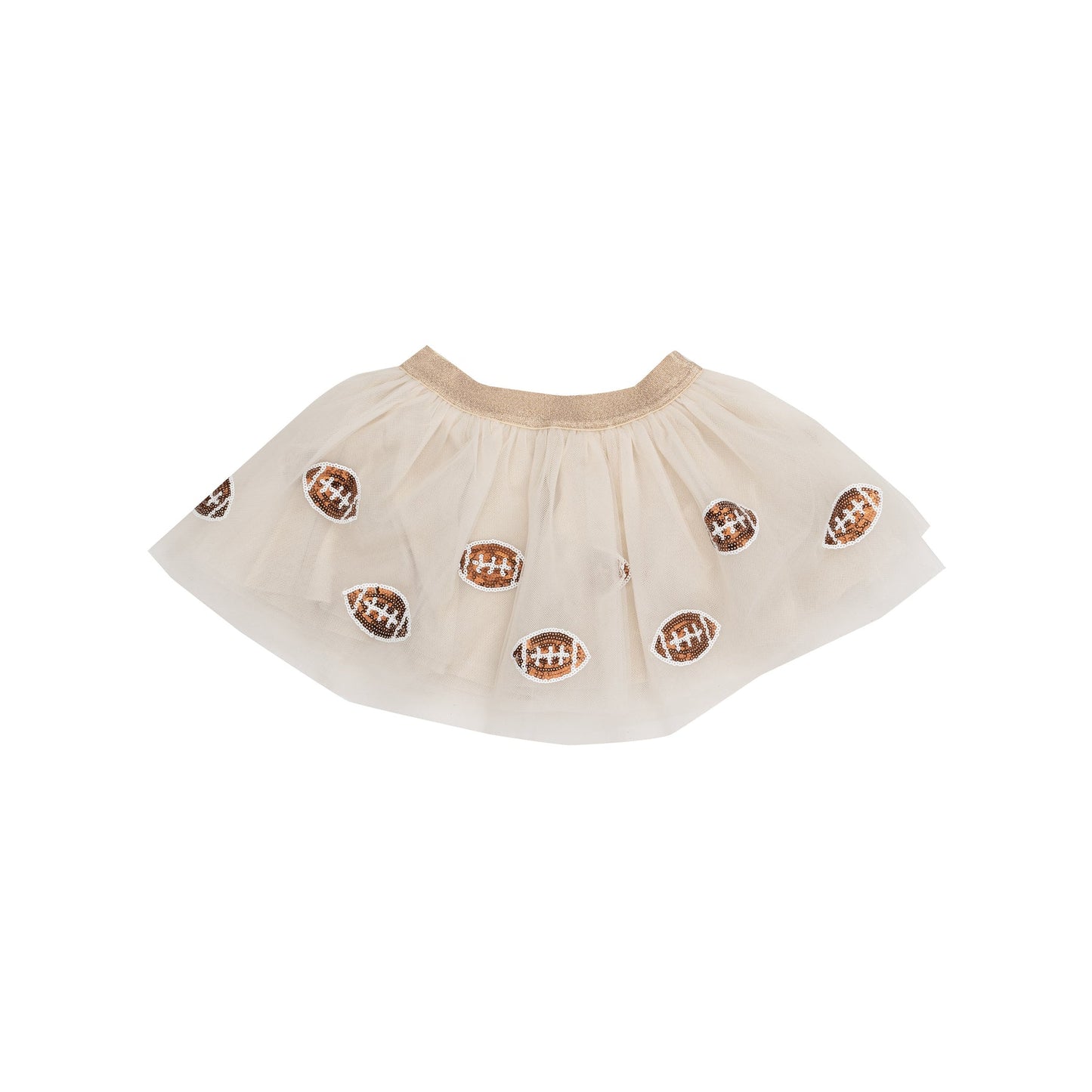 Angel Dear - Football Oatmeal Tutu Skirt