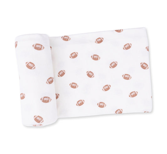 Angel Dear | Mini Footballs Swaddle Blanket
