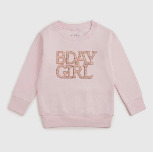 Sweet Wink | B-Day Girl Pearl Sweatshirt