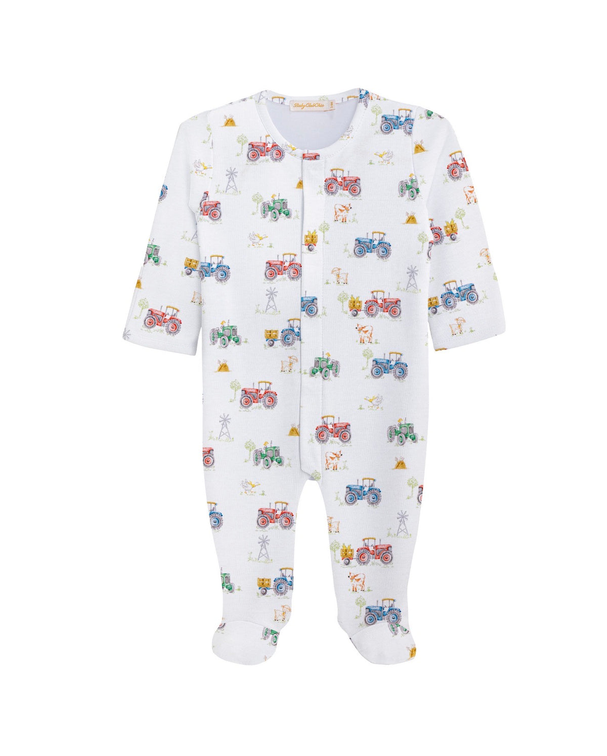 Baby Club Chic | Tractor Time Footie