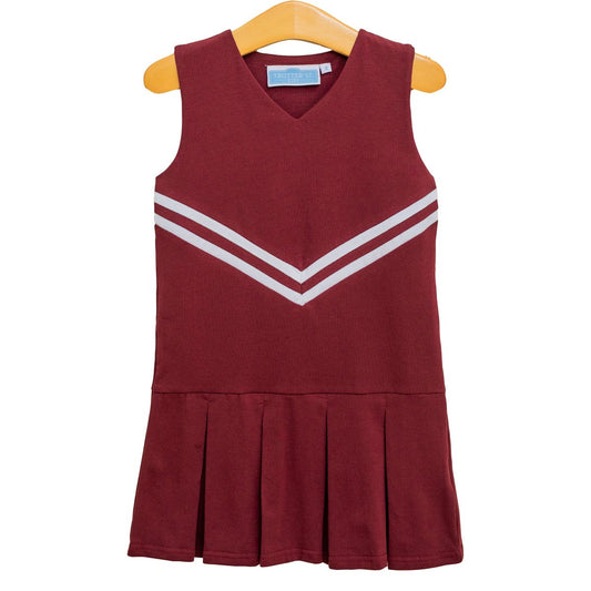 Trotter Street | Maroon Cheer Uniform Dress